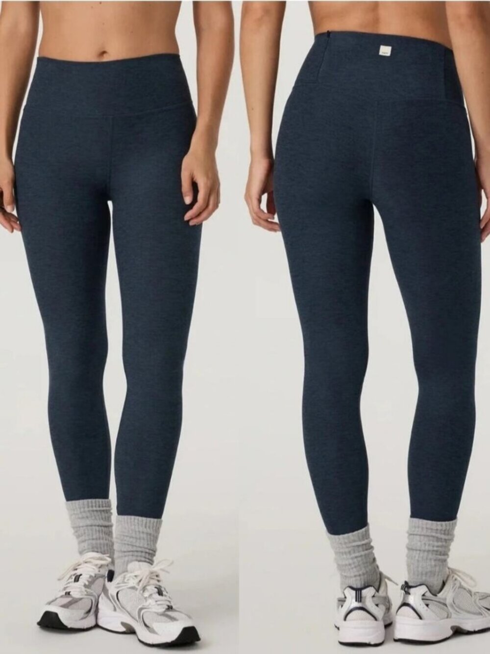 VUORI Clean Elevation Legging Size Small Heathered Gray